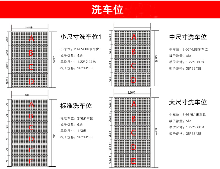 洗车房玻璃钢格栅